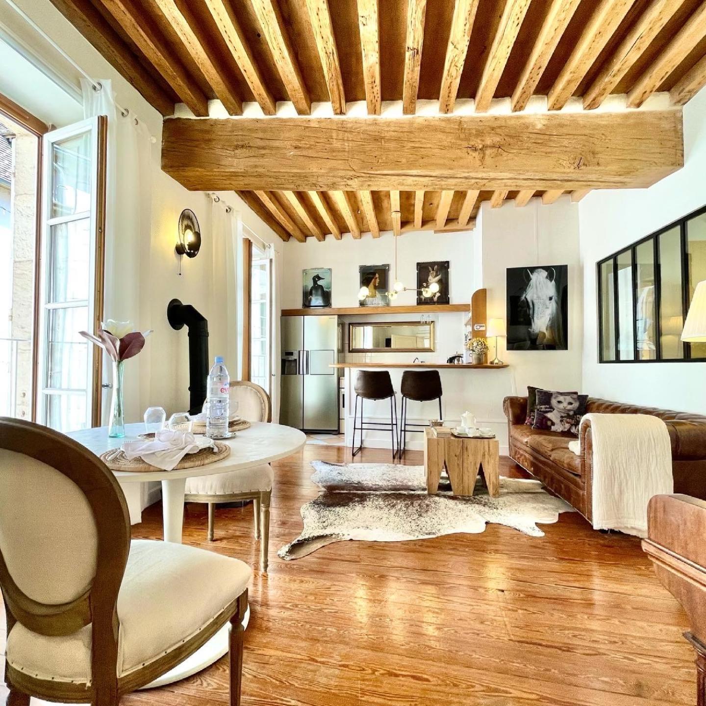 Grand Cru, Appartement Au Centre Medieval De Beaune بون المظهر الخارجي الصورة